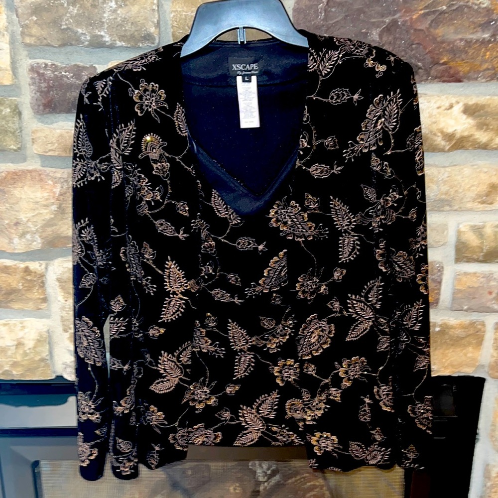 Gorgeous Xscape by Joeanna Chen Tank top with blazer